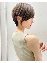 ロンド パルティール 大宮(Lond partir)&nbsp;ミディアムヘアグレージュカラー デザインカラーマッシュパーマ