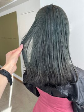 エミィ(emme) 【emme×笹川 】ブルーシルバー/ミントアッシュ