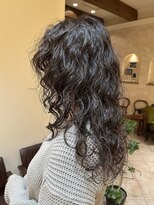 ロングレイヤー/くせ毛パーマ/フェイスレイヤー銀座有楽町丸の内