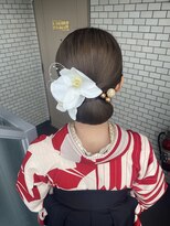 ソノ(sono)&nbsp;袴ヘア　振袖ヘア　タイトヘア　シニヨン