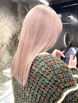 ソル ジングウマエ(SOL JINGUMAE)&nbsp;ダブルカラーピンクベージュベージュカラーケアブリーチレイヤー