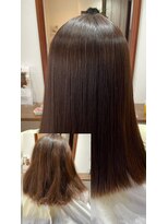 オルブライト(Albright)&nbsp;低ダメージ縮毛矯正Beforeafter