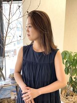 キジ(kiji)&nbsp;【kiji】切りっぱミディ×ベージュ＃久屋大通＃丸の内＃伏見