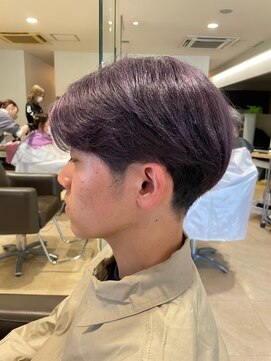 エヌアンドエーコンティ(N&A CONTi) メンズカラー 紫/パープル/バイオレット/ブリーチ/トリ