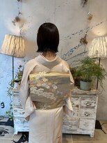 ディプティック ヘアー チェンジ ミュージアム(diptych Hair Change Museum)&nbsp;ヘアセット、着付け