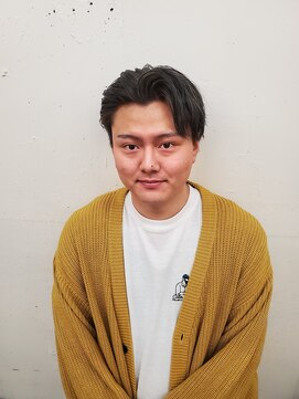 エミヲ 石川町(emiwo) ダークグレーかきあげStyle