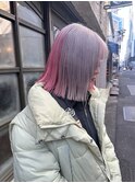 ピンク×ホワイトグレージュ【MIKITO】