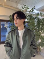 フェイヴィーズ(FavyS) ニュアンスパーマ　センターパート　大阪美容室