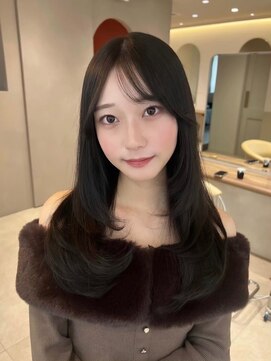 ジーナ 浦和美園(Zina) 髪質改善＊ブルーブラックワンカール＊美髪【Zina浦和美園】