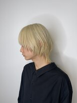 タム(tam) 抜きっぱなしハイトーンマッシュウルフ