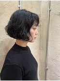 パーマボブ