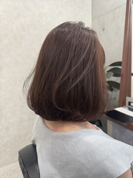 ザ デイ 本町(THE DAY) 大人のワンカラー/チョコレートベージュ/赤み消しカラー髪質改善