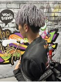 【ダブルホワイトブリーチオンカラー】人気急上昇中スタイル！