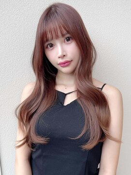 ミンクス ギンザ セントラル(MINX ginza central) ★ホワイトグレージュミニウルフデジタルパーマチェリーブラウン