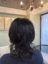 アイリス(ailis)&nbsp;パーマ×ウルフカット