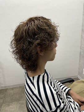 モエバイアリア(Moe by aria) 海外風ブリーチ、パーマ