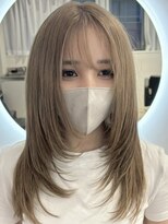 ホープ(hope)&nbsp;韓国風ミルクティーグレージュカラーベージュブラウン