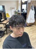 波巻きスパイラルパーマ