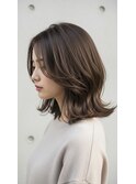 20代30代40代大人丸みショートボブ×前髪あり【髪質改善】