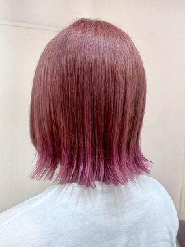 エターナルバイマティーナ(Eternal by MATINA) 【外ハネボブ×デザインカラー/裾カラー】池袋美容室