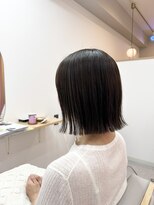 ハレ(HALe)&nbsp;シンプル切りっぱなしボブ