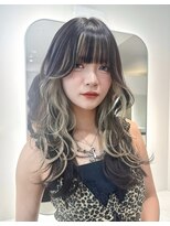 アイトーキョー 名古屋名駅(AI TOKYO)&nbsp;レイヤーカット/インナーカラー/ベージュ/[名古屋駅/名駅]