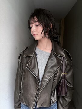 ワンダーヘアーグルーミング(WANDER Hair grooming) スモークウェーブボブ