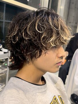 フィフス(fifth) 原宿緩めシャドウパーママッシュウルフカットツーブロックfifth