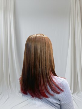 スリム(SLIM) レッドピンクでインナー