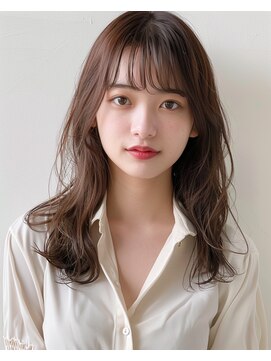 ロングレイヤー　シフォンベージュ【grow赤羽】