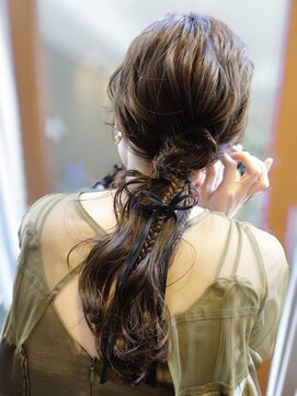 梅田/レイヤー/ボブ/暗めカラー/グレージュ/ニュアンスカラー