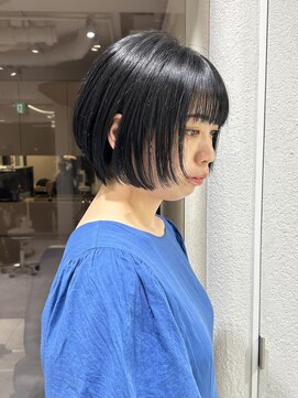 メゾンマイル 恵比寿(maison mile) オリーブグレージュ/透明感カラー/レイヤーショート/恵比寿駅