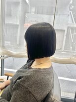 ビューバイネオリーブ 用賀店(Beau'r by neolive)&nbsp;黒髪クラゲヘアーオリーブグレー小顔ココアベージュ[用賀]