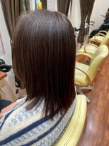 美容室ヒラトヤ 都南店 結べるボブ*レイヤーストレート*艶カラー*20代30代