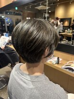 オーガニック ライフ 若葉 鶴ヶ島(organic+life)&nbsp;ミントアッシュグレージュカラーくすみカラー細めハイライト