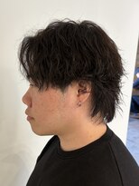 ニアウ 伊勢崎連取店(Niau) MEN’S HAIR/サーフカール/刈り上げセンターパート/伊勢崎