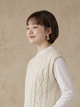 オレロ 国立(olelo) 大人ガーリー/似合わせカット/リバースセンターパート/国立