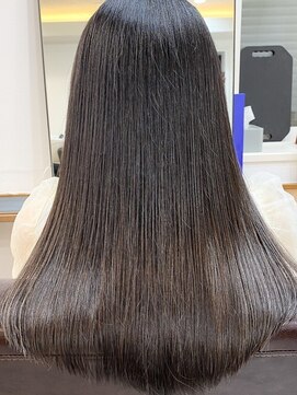 ランプ(Lamp) くびレイヤー グレーベージュ 白髪染め 白髪ぼかし 髪質改善