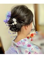 ロゼ(Rose'.)&nbsp;浴衣に似合うゆるめアップ