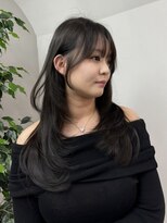 ソア 京都三条河原町(SOA) 20代30代レイヤーカット×オリーブグレージュ