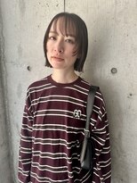 ワンエルディーケーヘアー(1LDK hair) 切りっぱなしボブ×レイヤー