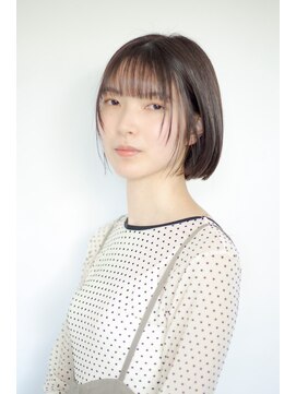 ラポール(Rapport) あごラインのボブ(顔まわりレイヤー)