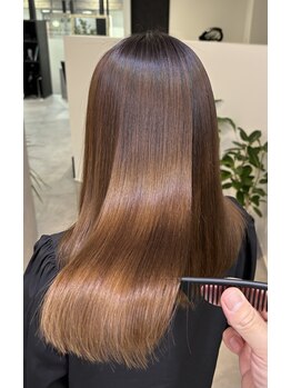 ナイロ(NiLO)の写真/【大分駅徒歩圏内】カット+フルカラー+Tr¥12000/髪質改善でお悩み解決◎<中央町>