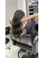ヘアーデザイン ジェルム(Hair Design germe)&nbsp;派手派手インナープルエクステ #しのだスペシャル