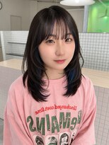 ルトワフクロマチ(Lutowa Fukuromachi)&nbsp;ダークパープル/ナチュラルショート/ミルクブラウン/夏/インナー
