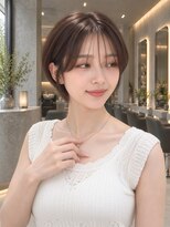 アース 大曽根店(HAIR&MAKE EARTH)&nbsp;丸みショートスタイル　くびれショート
