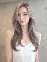 アーティカル 福岡天神(ARTICAL)&nbsp;プルエクステ ハイトーンカラー 顔周りレイヤー 10代20代 透明感