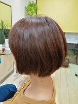 ラインズ美容室&nbsp;ショートボブ
