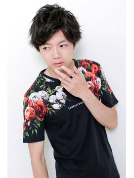 ラフィス ヘアー エイル 京橋店(La fith hair ail) 【La fith】 無造作ショートスタイル