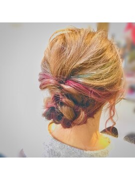 ウィズ(WITH) 編み込みアップ